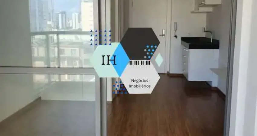 Studio para locação no brooklin com 29m2 e 1 dormitório com banheiro