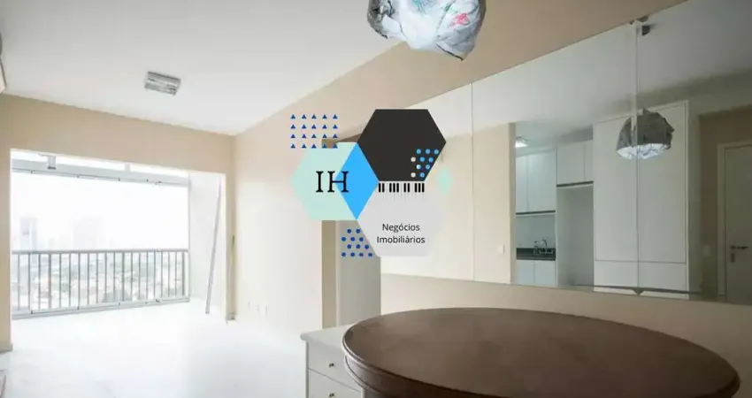 Apartamento no brooklin de 68m2 para venda e locação com 2 dormitórios sendo 1 suíte, 2 banheiros e 2 vagas