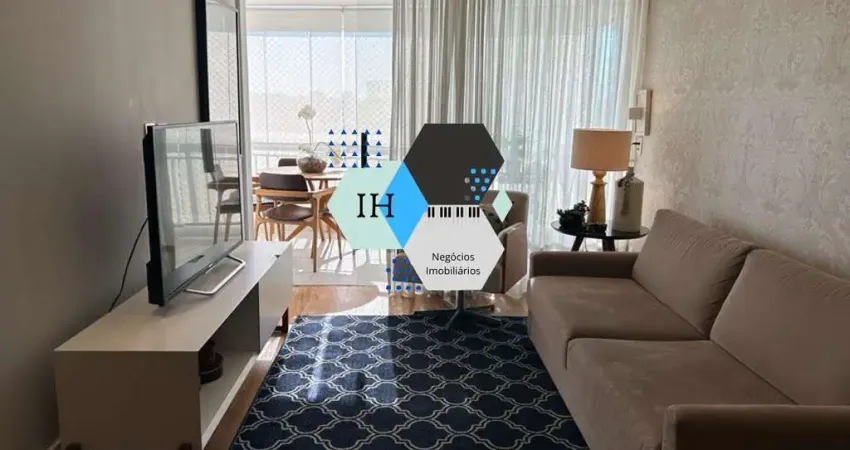 Apartamento à venda no brooklin de 75m2 com 2 dormitórios e 2 vagas