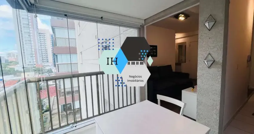 Apartamento de 41m2 para locação no brooklin com 1 quarto e 1 vaga