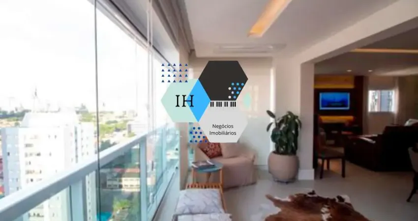 Lindo apartamento com 165,00 m2 de área, este imóvel amplo conta com 3 quartos, sendo todos suítes, e 4 banheiros no total