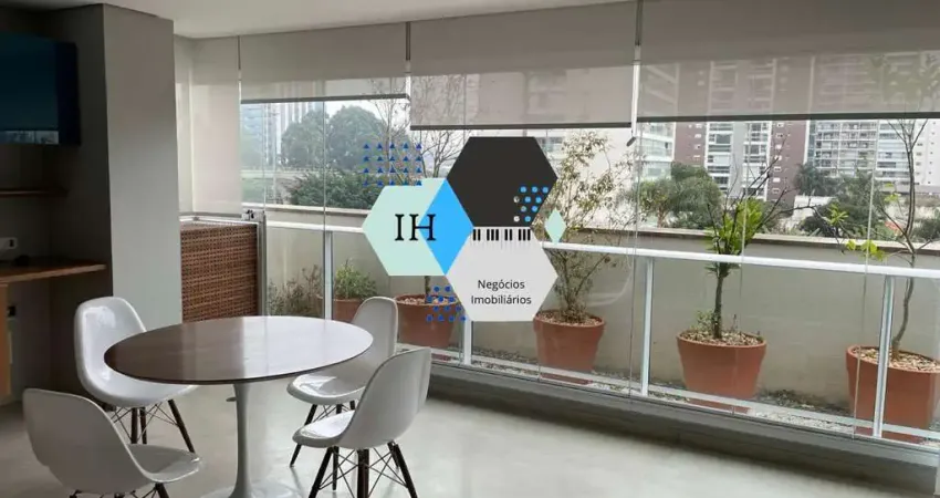 Apartamento à venda de 138m2 no brooklin com 03 suítes, 02 vagas