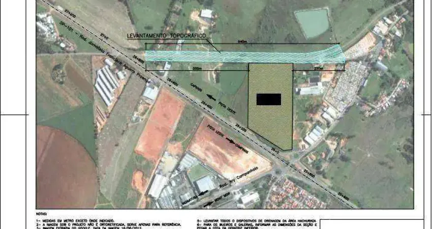 Área à venda, 85821,33m² por r$ 14.000.000 - parque imperial - monte mor/sp