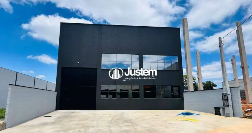 Galpão para alugar, 603 m² por r$ 15.000,00/mês - castelo branco - din - indaiatuba/sp