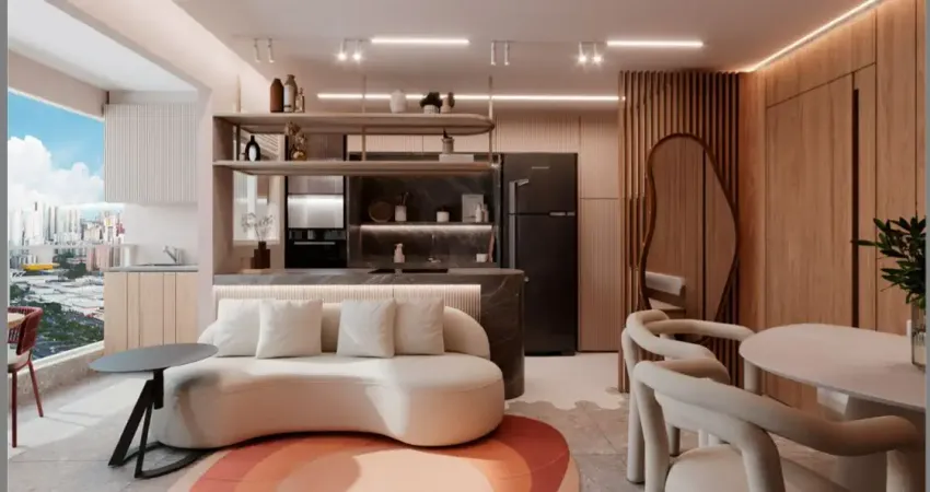 Viver com conforto e lazer completo. varanda gourmet, segurança e ótima localização. agende sua visita virtual. lançamento com condições especiais construtora carrilho. 2 dorm e lazer completo.