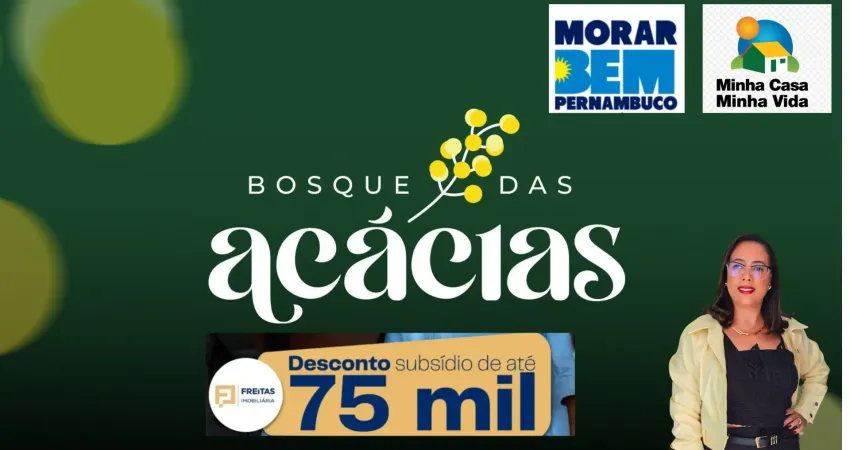 Chegou a sua chance de sair do aluguel e conquistar o sonho da casa própria com entrada facilitada — e até zero de entrada!