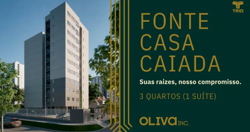 Casa caiada - três quartos - sendo um suíte - varanda ou terraço