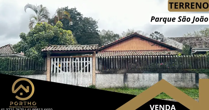 Terreno à venda no Parque São João, Paranaguá