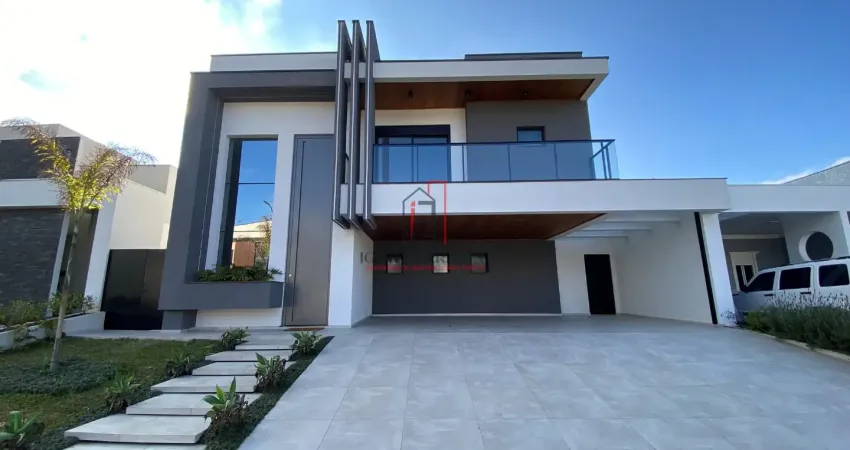 Sobrado de alto padrão, disponível para venda em condomínio exclusivo localizado em piraquara.