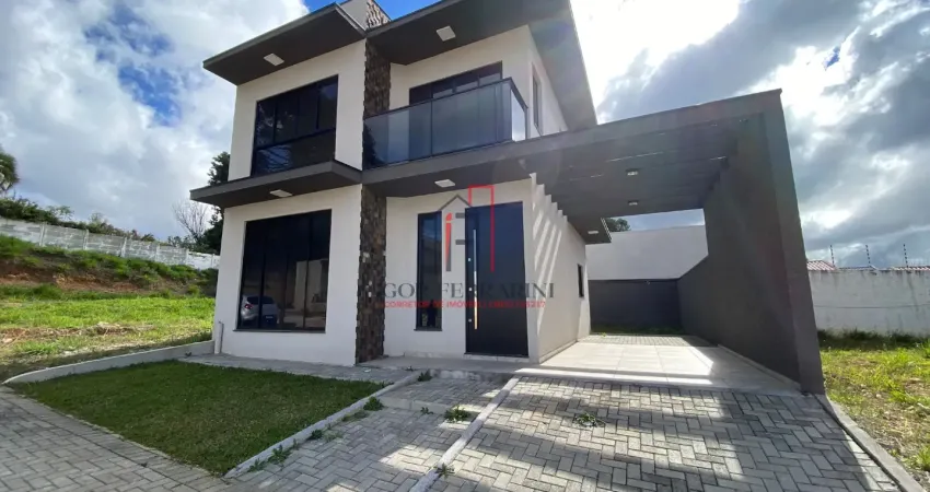 Excelente sobrado, em condomínio exclusivo, localizado em colombo