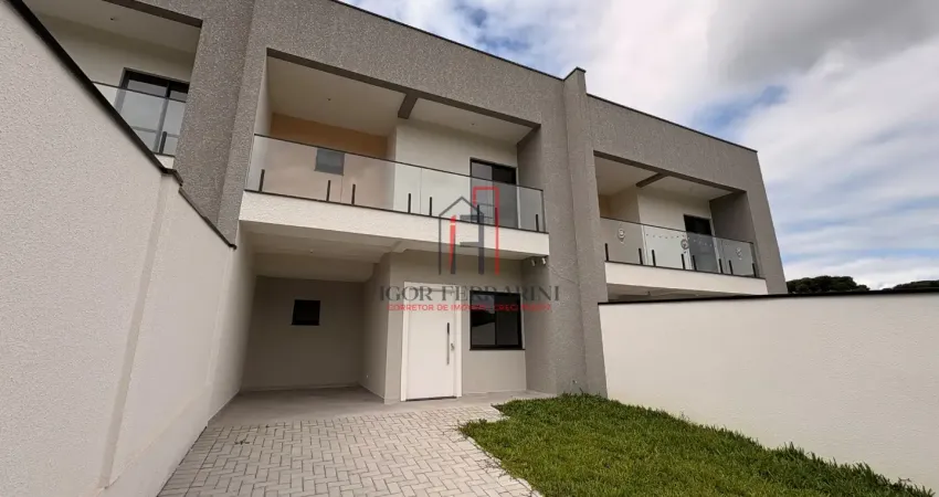 Ultimas unidades! Apenas dois sobrados disponíveis na região central de Quatro Barras