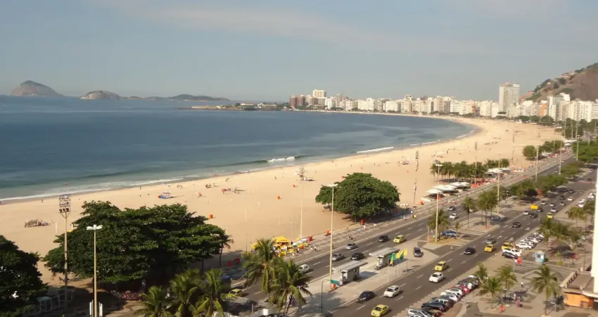 Dois quartos no lido com uma fantástica vista pro mar de copacabana