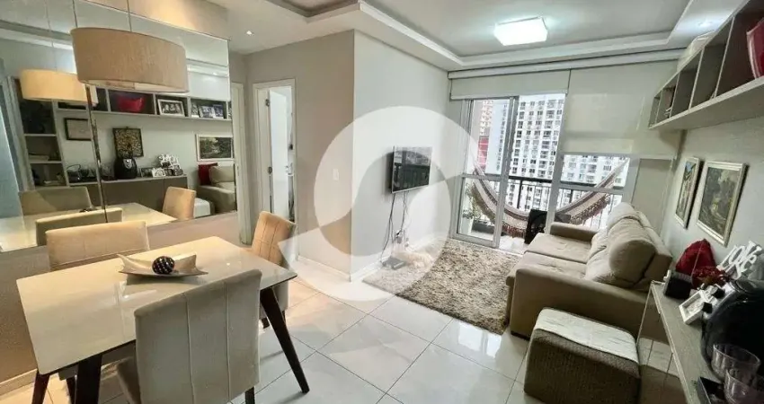 Apartamento para venda em niterói, centro, 2 dormitórios, 1 suíte, 2 banheiros, 1 vaga