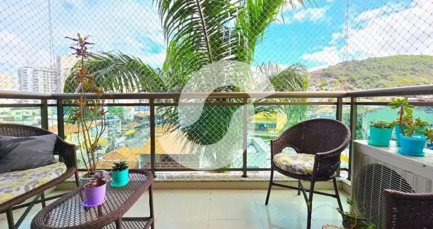 Apartamento para venda em niterói, icaraí, 2 dormitórios, 1 suíte, 3 banheiros, 1 vaga