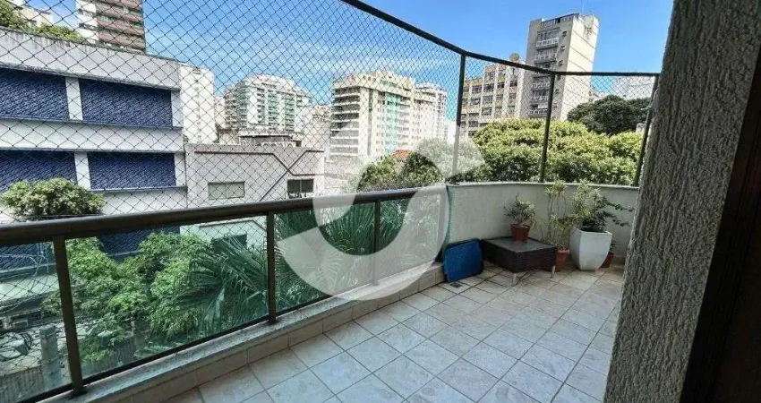 Apartamento para venda em niterói, icaraí, 4 dormitórios, 4 suítes, 5 banheiros, 2 vagas