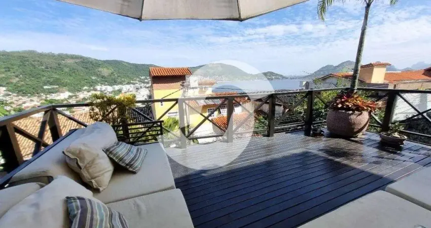 Casa para venda em niterói, são francisco, 5 dormitórios, 3 suítes, 5 banheiros, 3 vagas