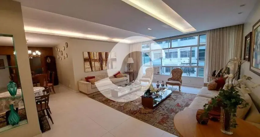 Apartamento 4 quartos para venda em niterói, icaraí, 4 dormitórios, 3 suítes, 4 banheiros, 2 vagas