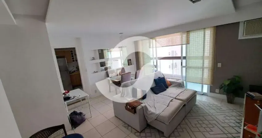 Apartamento 2 quartos para venda em niterói, icaraí, 2 dormitórios, 2 suítes, 2 banheiros, 1 vaga