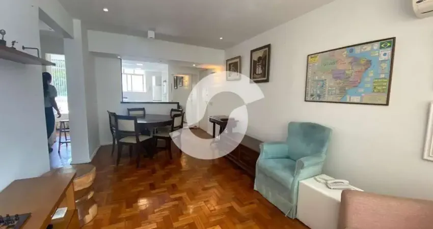 Apartamento 2 quartos para venda em niterói, ingá, 2 dormitórios, 1 banheiro