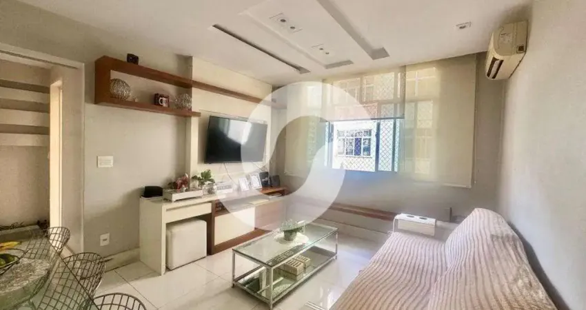 Apartamento para venda em niterói, icaraí, 2 dormitórios, 1 suíte, 2 banheiros, 1 vaga