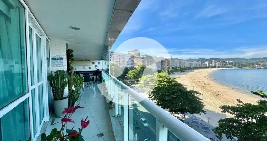 Apartamento para venda em niterói, icaraí, 4 dormitórios, 4 suítes, 5 banheiros, 4 vagas