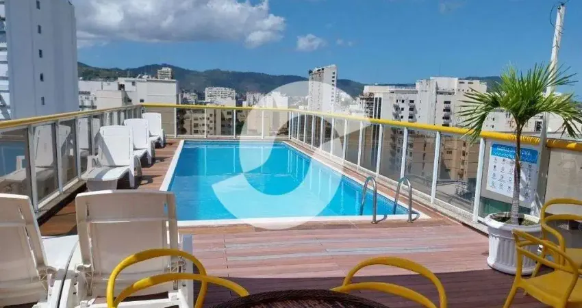 Apartamento 2 quartos para venda em niterói, icaraí, 2 dormitórios, 2 suítes, 2 banheiros, 1 vaga