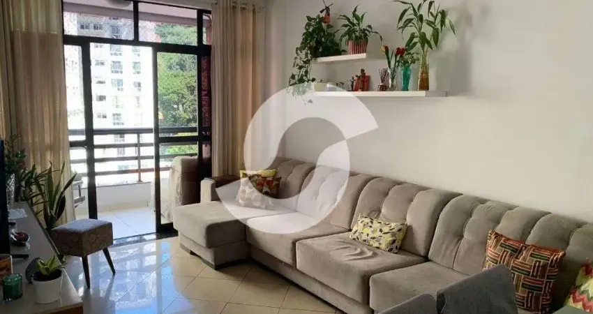 Apartamento para venda em niterói, santa rosa, 2 dormitórios, 1 suíte, 2 banheiros, 1 vaga