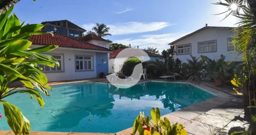 Casa para venda em niterói, itacoatiara, 6 dormitórios, 1 suíte, 4 banheiros, 7 vagas
