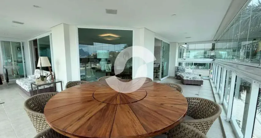 Apartamento para venda em niterói, boa viagem, 4 dormitórios, 4 suítes, 6 banheiros, 4 vagas