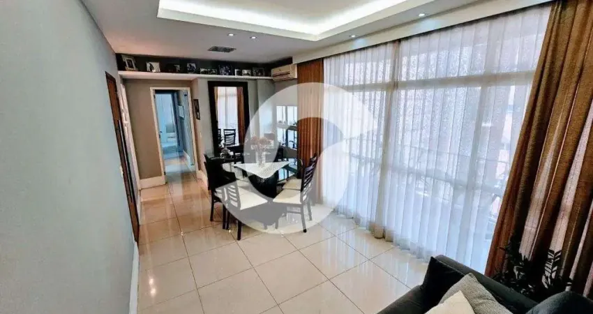 Apartamento 3 quartos para venda em niterói, icaraí, 3 dormitórios, 1 suíte, 2 banheiros, 1 vaga