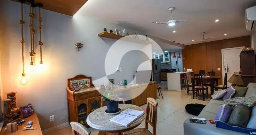 Apartamento 3 quartos para venda em niterói, icaraí, 3 dormitórios, 1 suíte, 3 banheiros, 1 vaga
