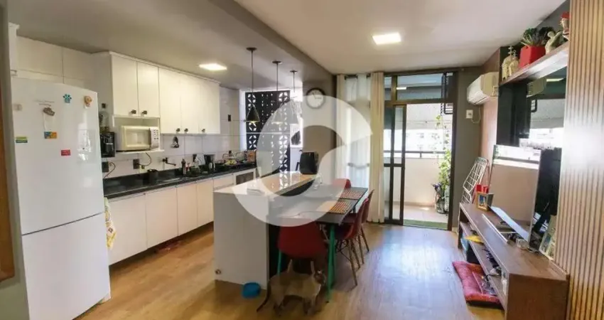 Apartamento 2 quartos para venda em niterói, icaraí, 2 dormitórios, 1 suíte, 3 banheiros, 2 vagas