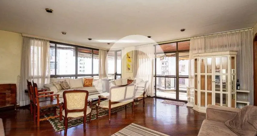 Apartamento 4 quartos para venda em niterói, icaraí, 4 dormitórios, 3 suítes, 4 banheiros, 3 vagas
