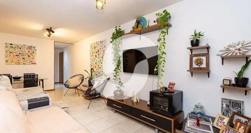 Apartamento 2 quartos para venda em niterói, icaraí, 2 dormitórios, 1 suíte, 3 banheiros, 1 vaga