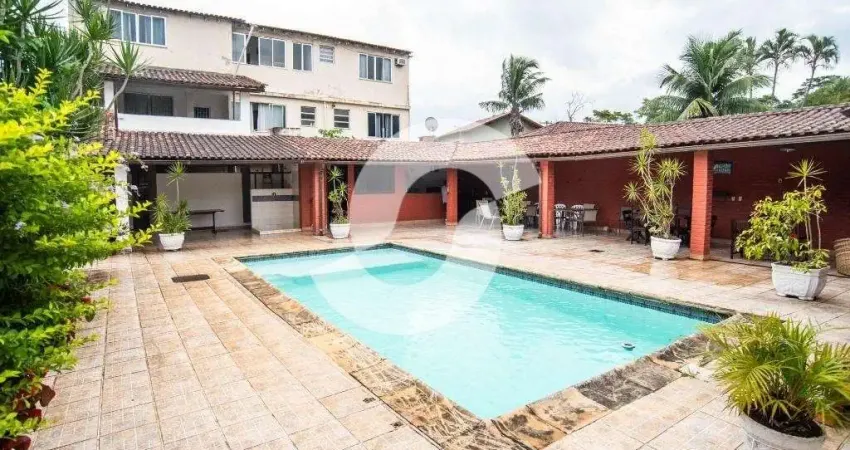 Casa alto padrão para venda em niterói, itaipu, 7 dormitórios, 3 suítes, 5 banheiros, 8 vagas