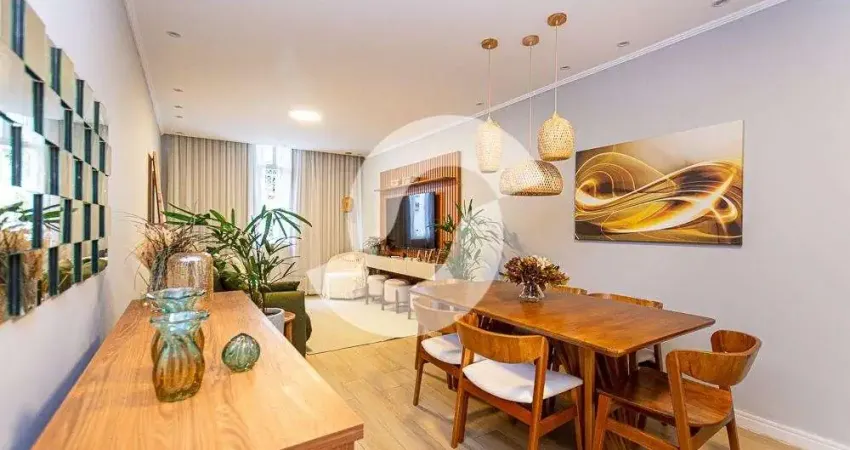 Apartamento 3 quartos para venda em niterói, icaraí, 3 dormitórios, 1 suíte, 3 banheiros, 1 vaga