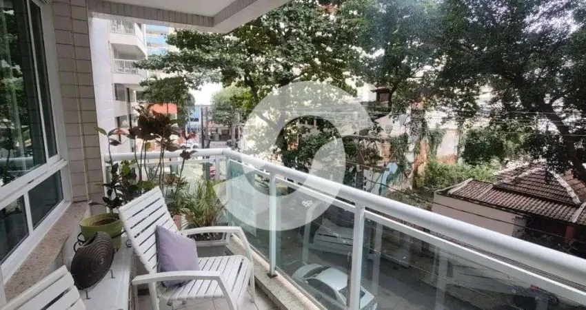 Apartamento 2 quartos para venda em niterói, icaraí, 2 dormitórios, 1 suíte, 2 banheiros, 1 vaga