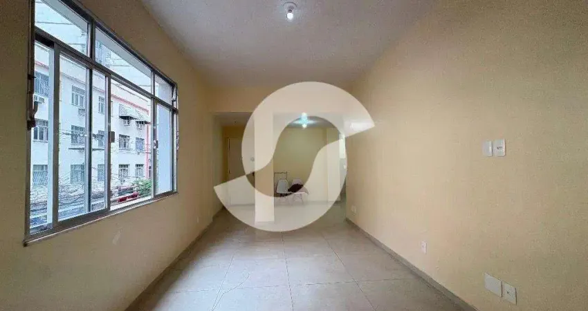 Apartamento 2 quartos para venda em niterói, icaraí, 2 dormitórios, 1 banheiro