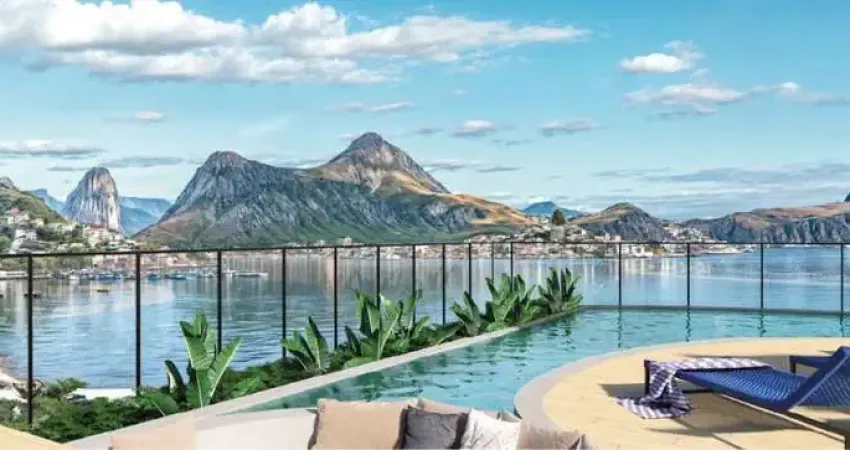 Studio para venda em niterói, charitas, 1 dormitório, 1 suíte, 2 banheiros, 1 vaga