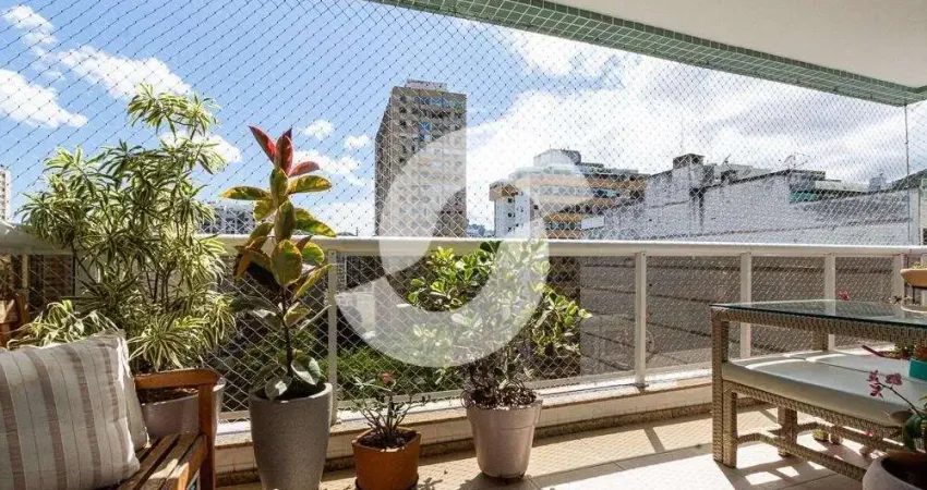 Apartamento 3 quartos para venda em niterói, icaraí, 3 dormitórios, 1 suíte, 2 banheiros, 1 vaga