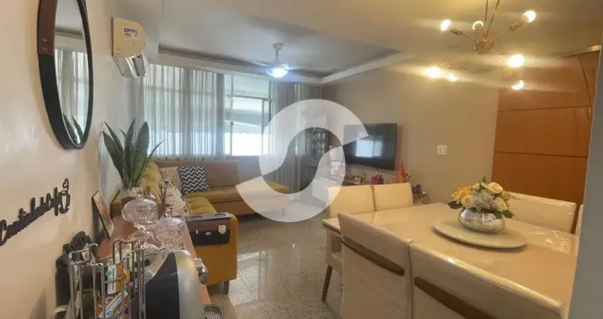Apartamento 3 quartos para venda em niterói, icaraí, 3 dormitórios, 1 suíte, 2 banheiros, 1 vaga