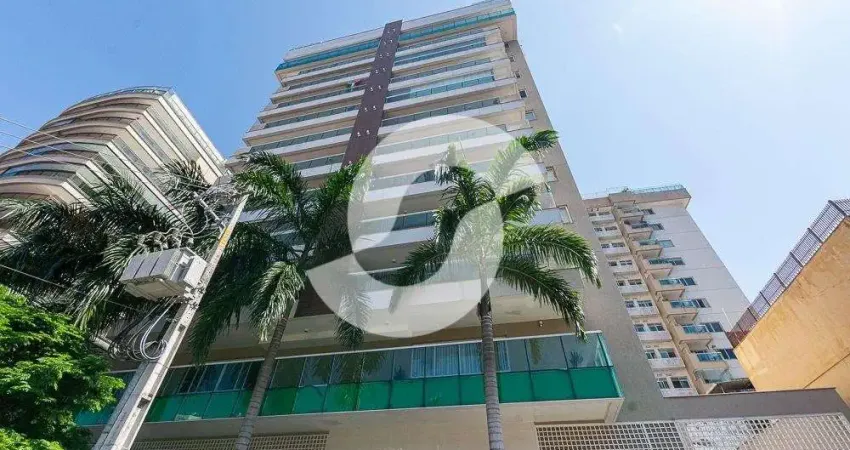 Apartamento 2 quartos para venda em niterói, santa rosa, 2 dormitórios, 1 suíte, 2 banheiros, 1 vaga