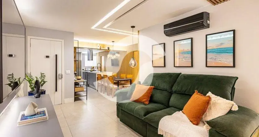 Apartamento 3 quartos para venda em niterói, icaraí, 3 dormitórios, 1 suíte, 2 banheiros, 1 vaga