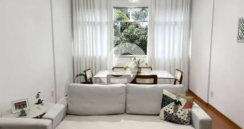 Apartamento 2 quartos para venda em niterói, icaraí, 2 dormitórios, 1 suíte, 2 banheiros, 1 vaga