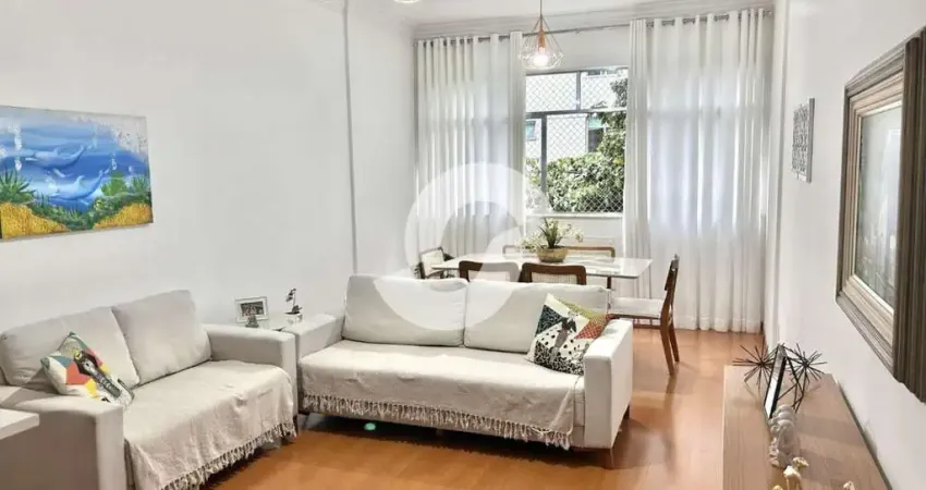 Apartamento 2 quartos para venda em niterói, icaraí, 2 dormitórios, 2 banheiros, 1 vaga