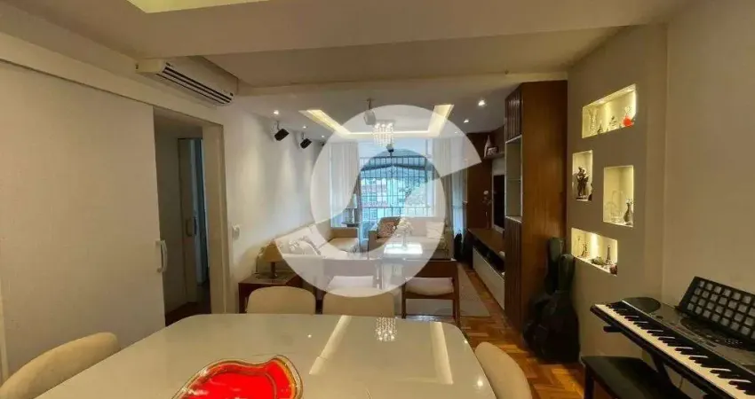 Apartamento 3 quartos para venda, icaraí, 3 dormitórios, 1 suíte, 2 banheiros, 1 vaga