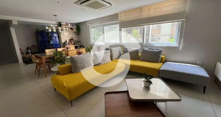 Apartamento 4 quartos para venda em niterói, icaraí, 4 dormitórios, 2 suítes, 4 banheiros, 1 vaga