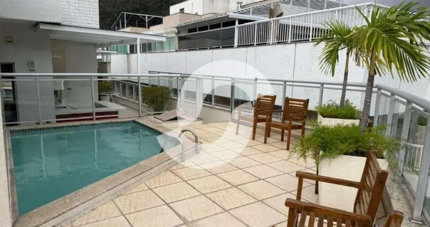 Apartamento 2 quartos para venda em niterói, são francisco, 2 dormitórios, 1 suíte, 3 banheiros, 1 vaga