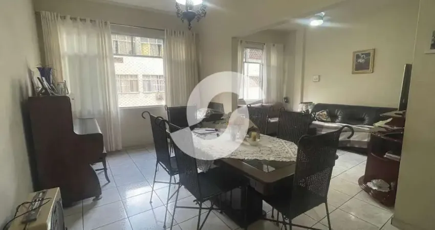 Apartamento 3 quartos para venda em niterói, icaraí, 3 dormitórios, 2 banheiros, 1 vaga