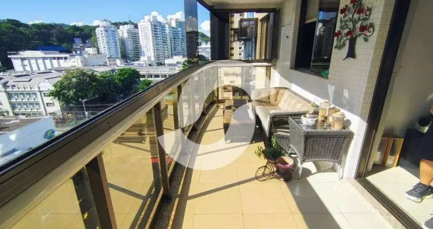 Apartamento 4 quartos para venda em niterói, icaraí, 4 dormitórios, 2 suítes, 2 banheiros, 2 vagas